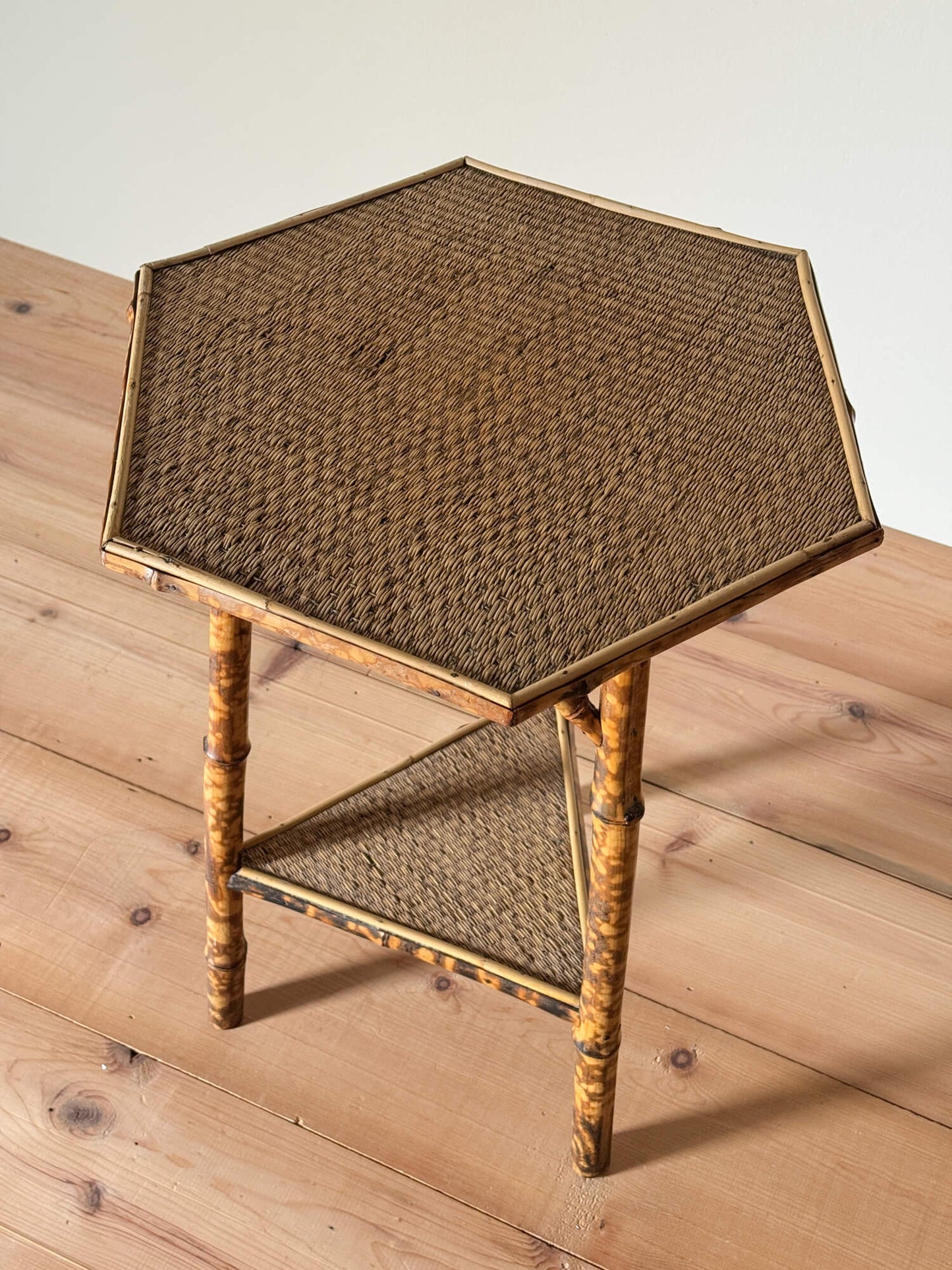 Victorian bamboo side table
