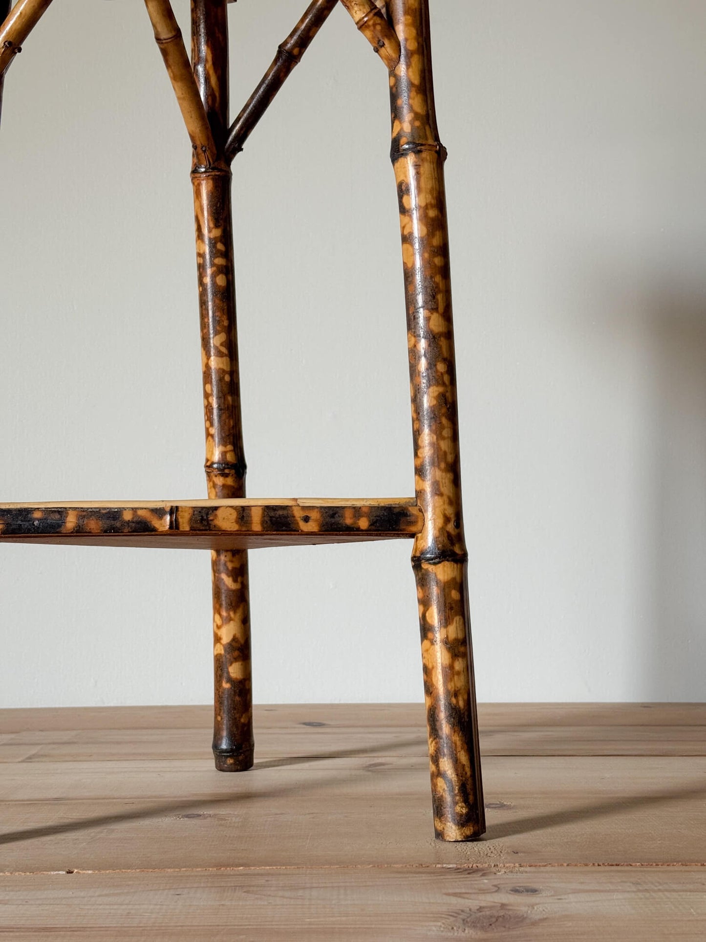 Victorian bamboo side table
