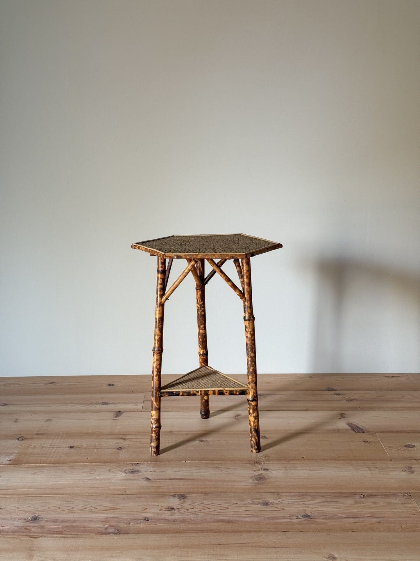 Victorian bamboo side table
