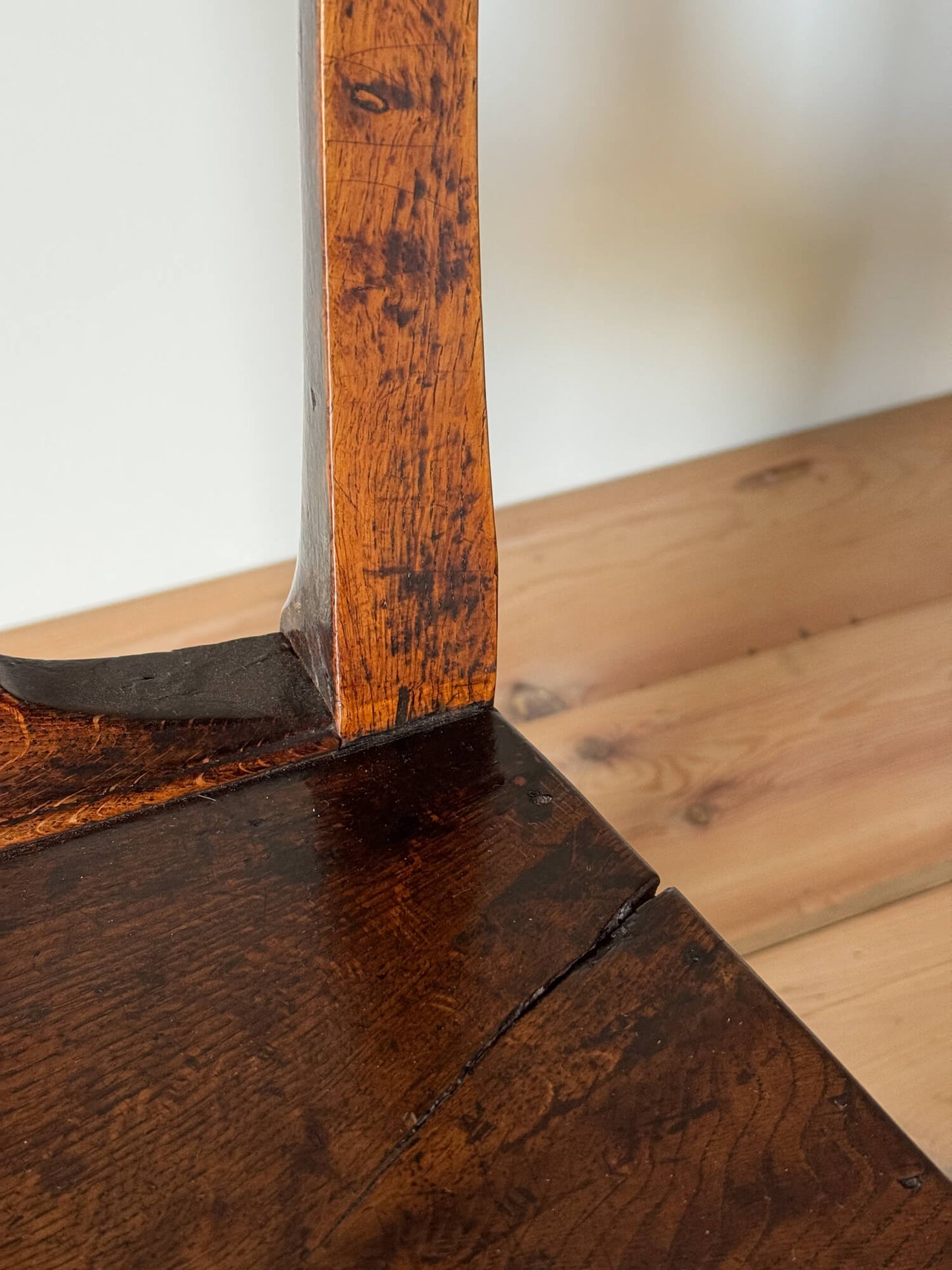 Georgian country oak chair