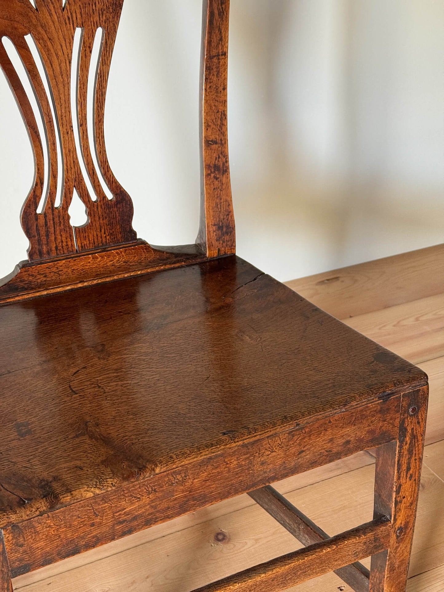Georgian country oak chair
