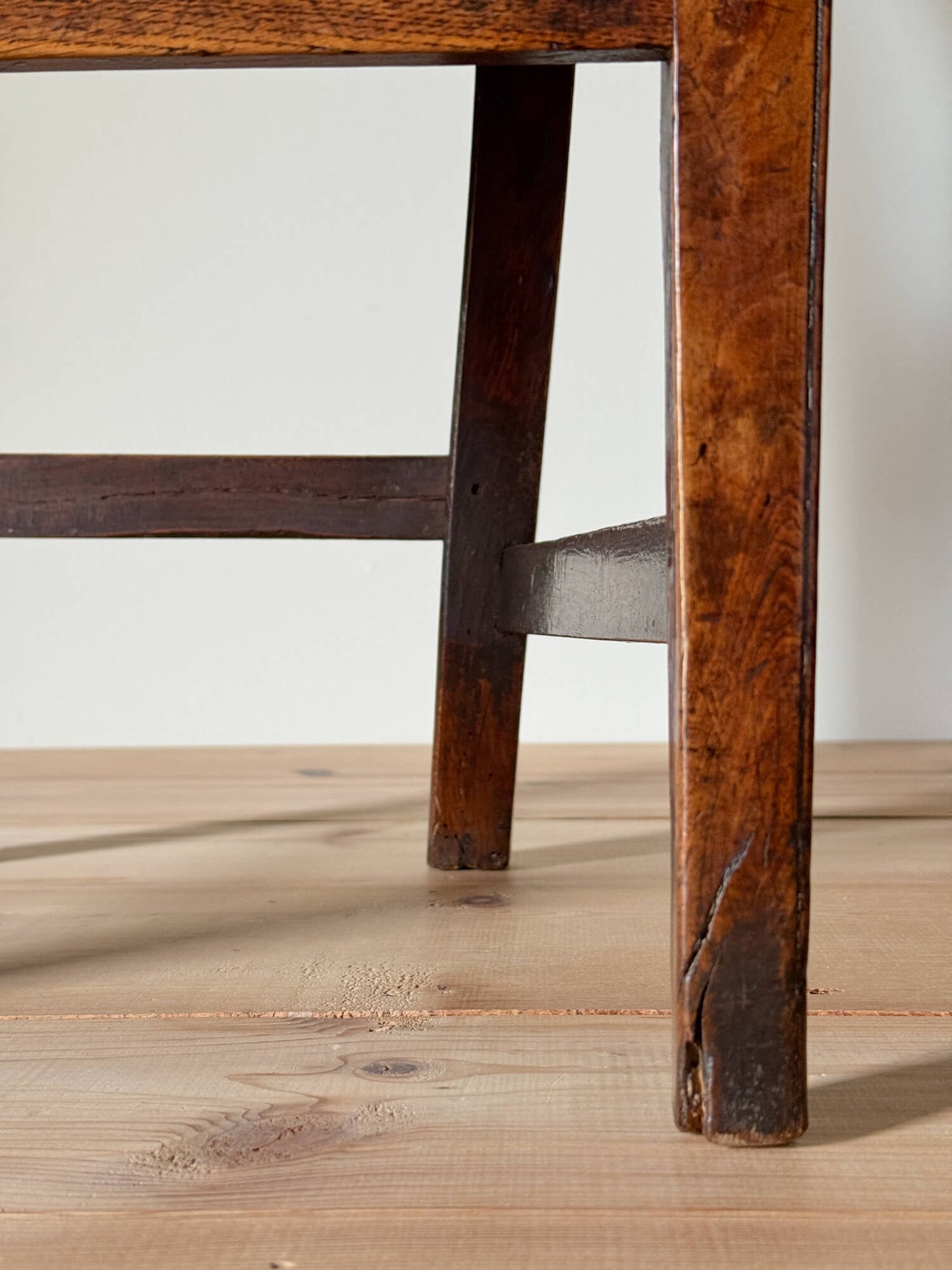 Georgian country oak chair