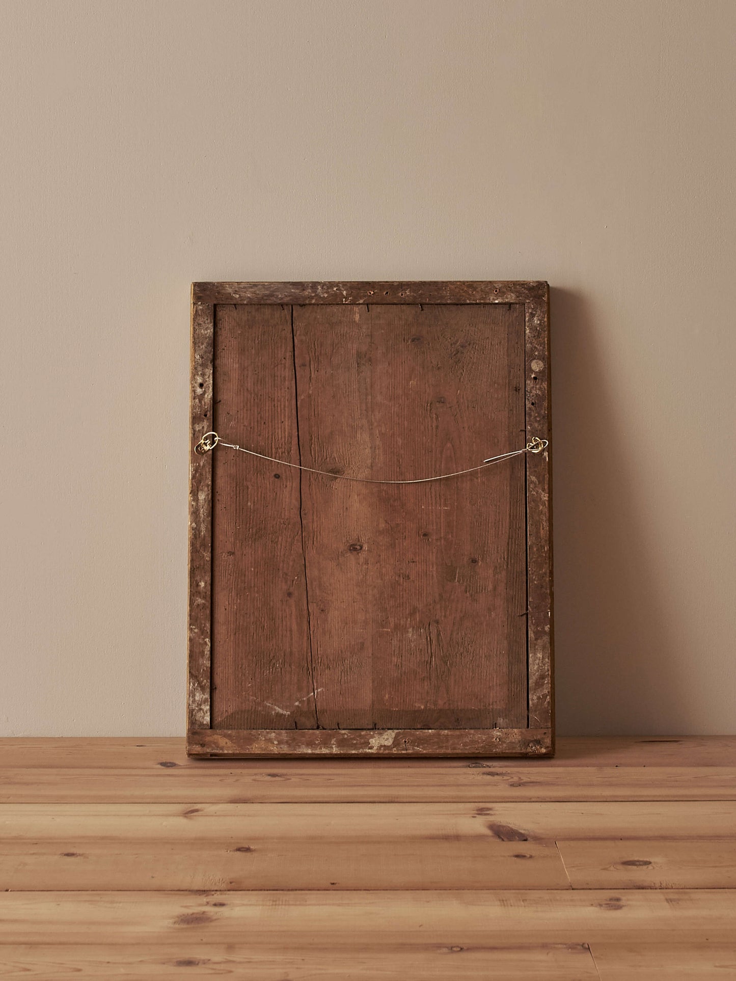 French antique gilt mirror