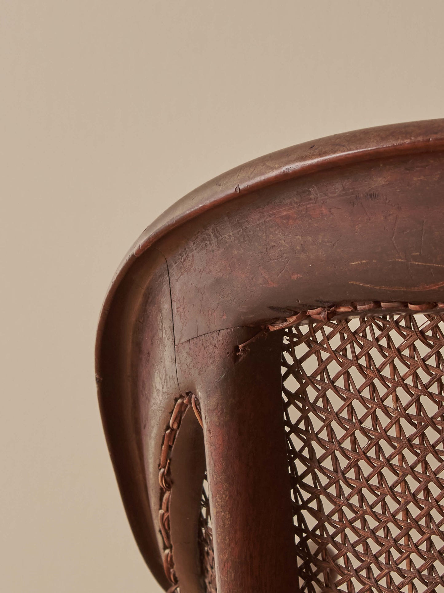 Regency mahogany bergère library chair