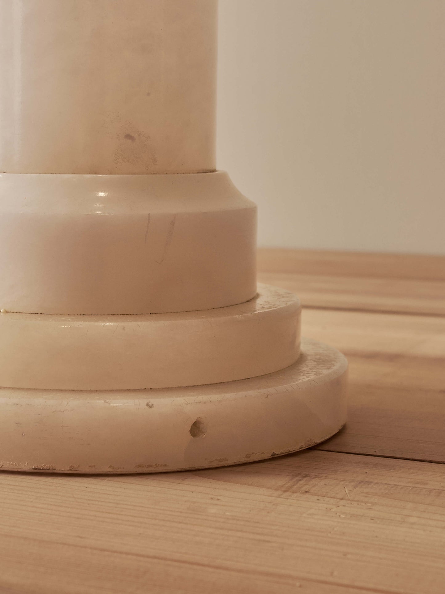 French mid-century marble plinth