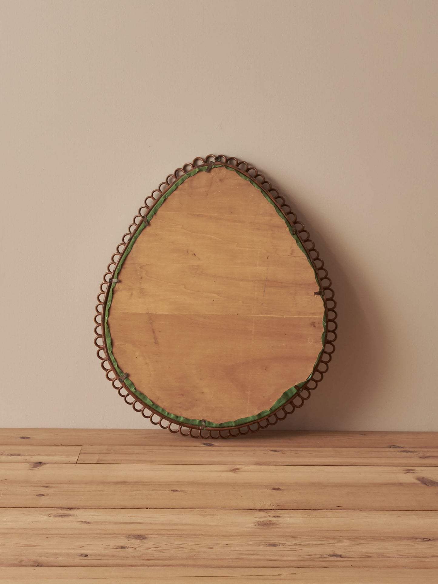 Italian mid-century Franco Albini teardrop mirror