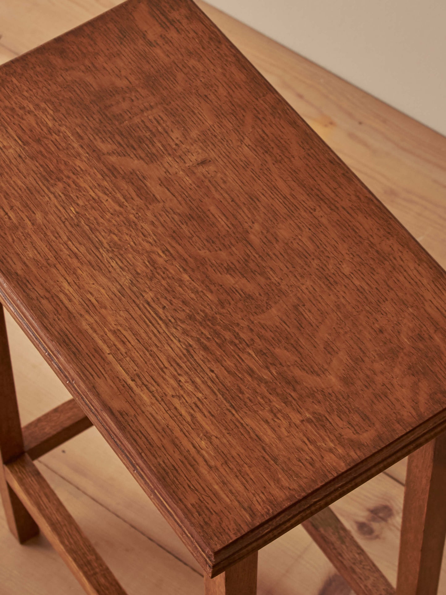 ON HOLD Arts and Crafts oak side table