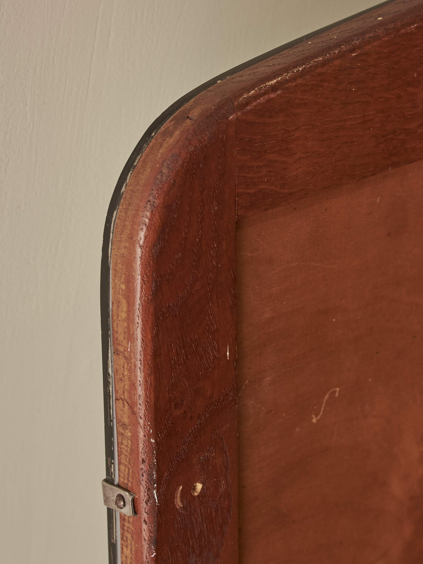 Art Deco bevelled over-mantel mirror