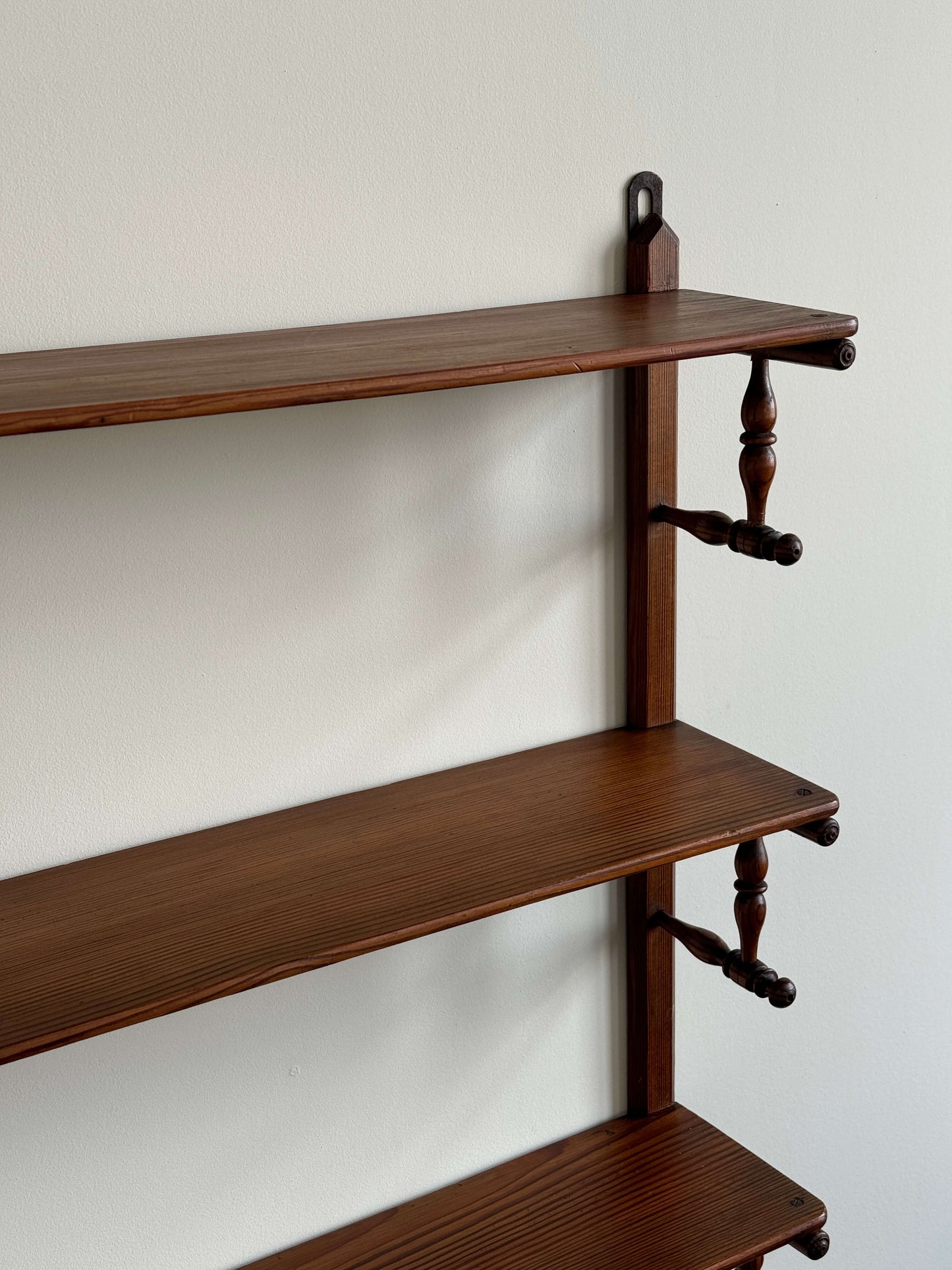 French antique wall-hung shelf