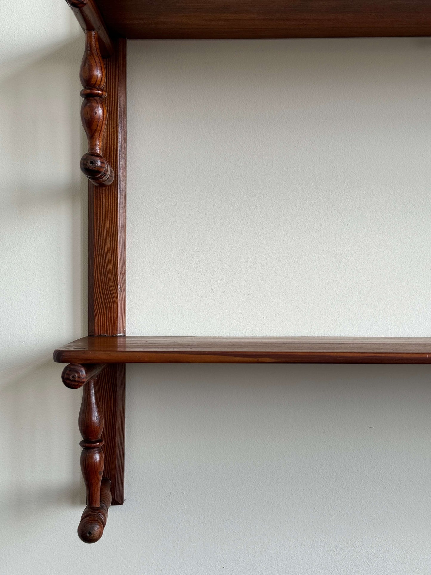 French antique wall-hung shelf