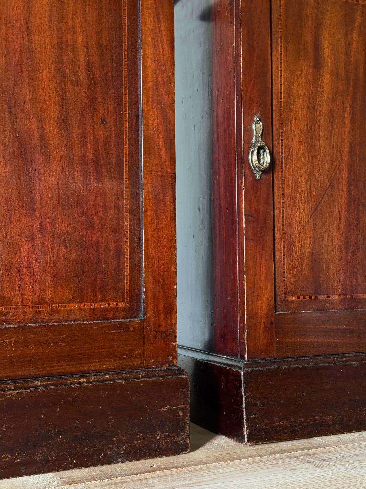 Pair of Edwardian bedside cabinets