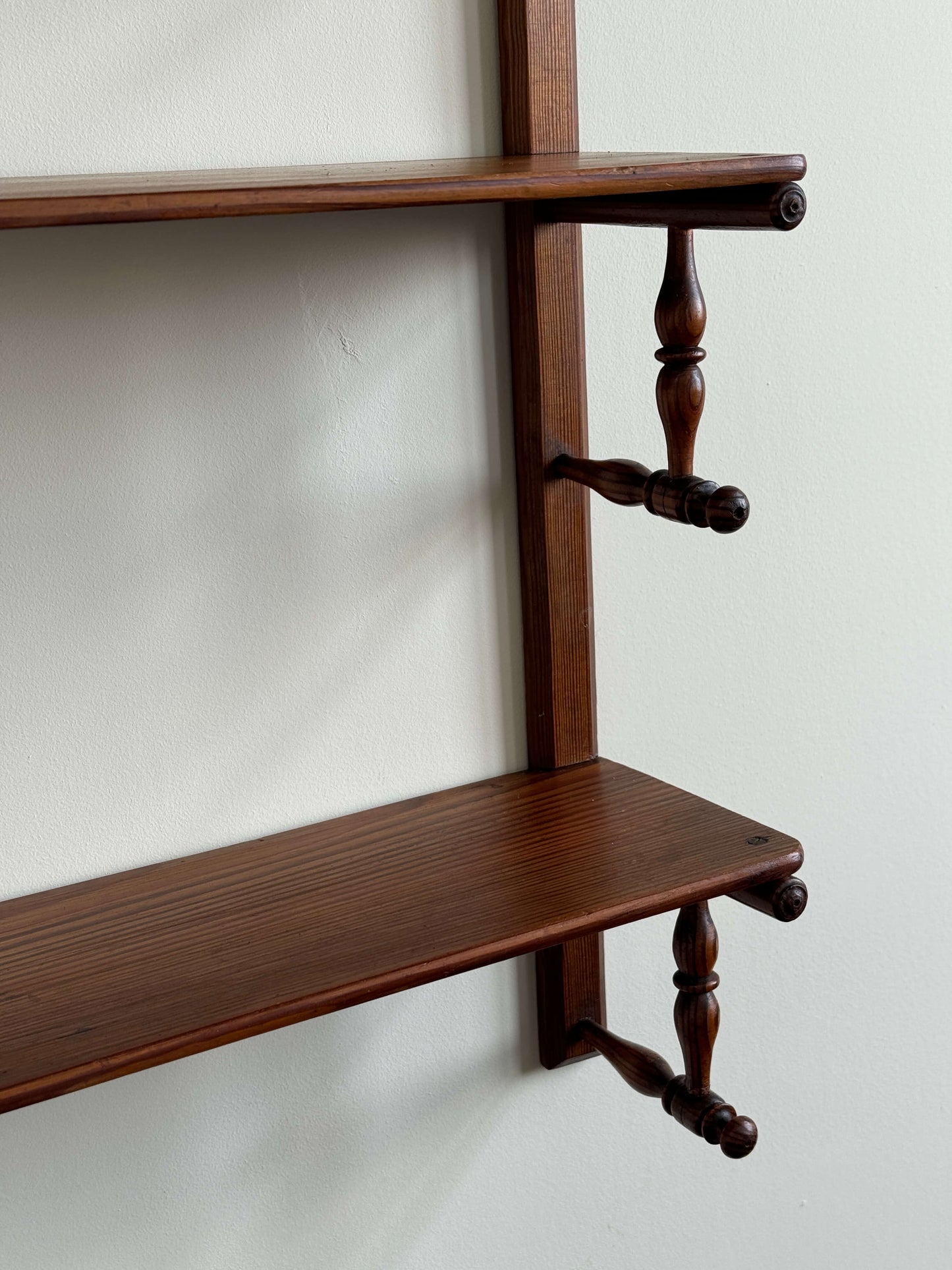 French antique wall-hung shelf