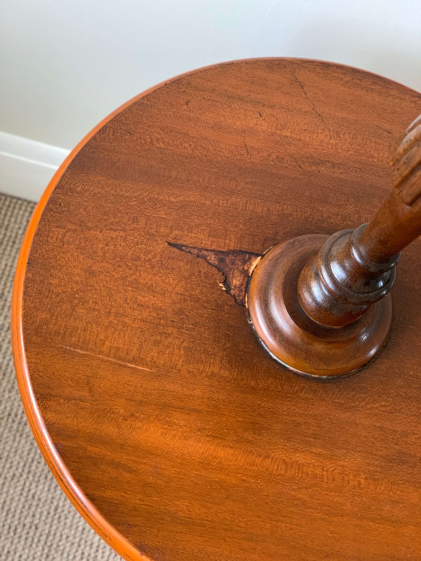 Pair of antique occasional tables