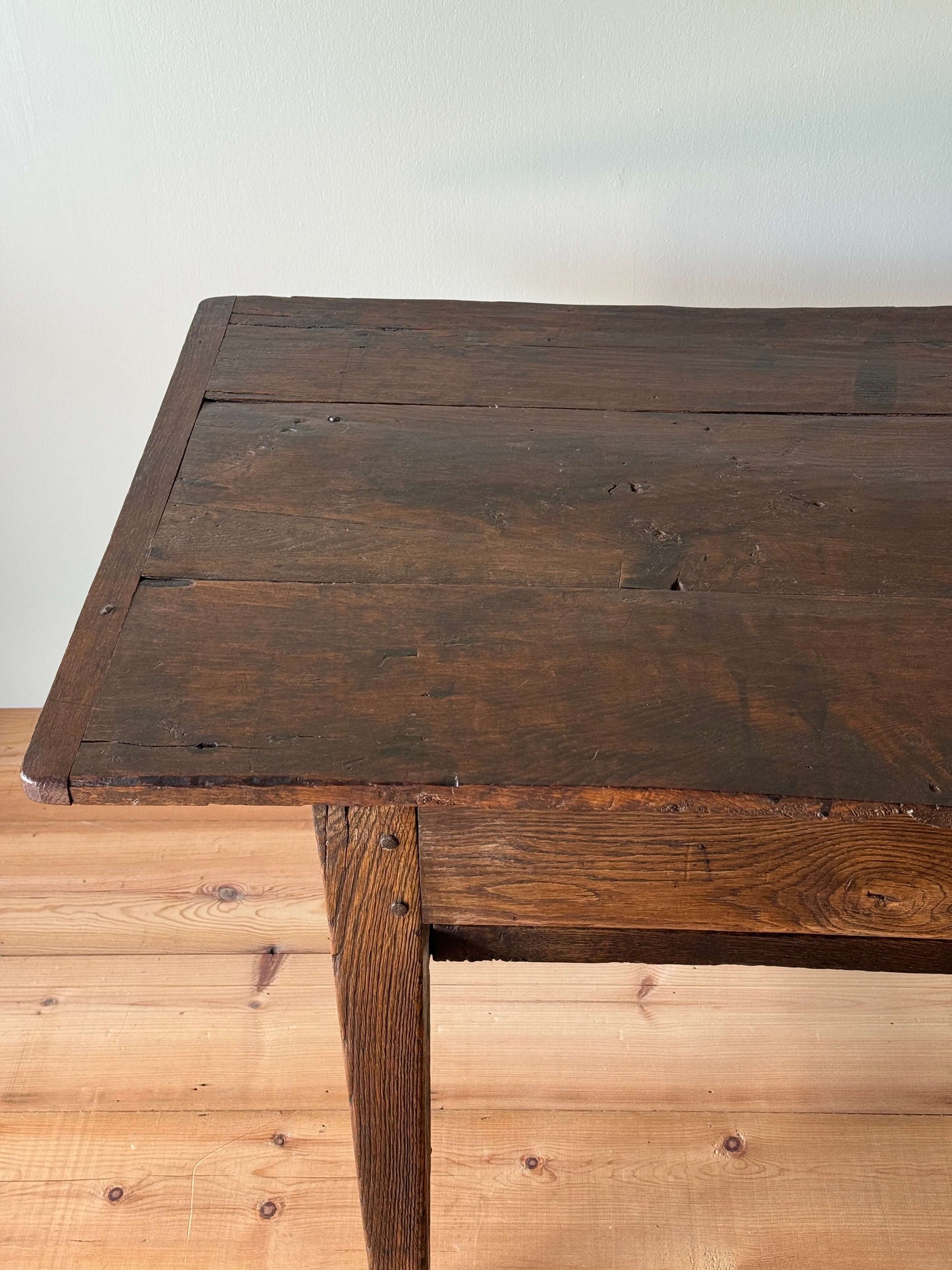 Antique 18th-century refectory table