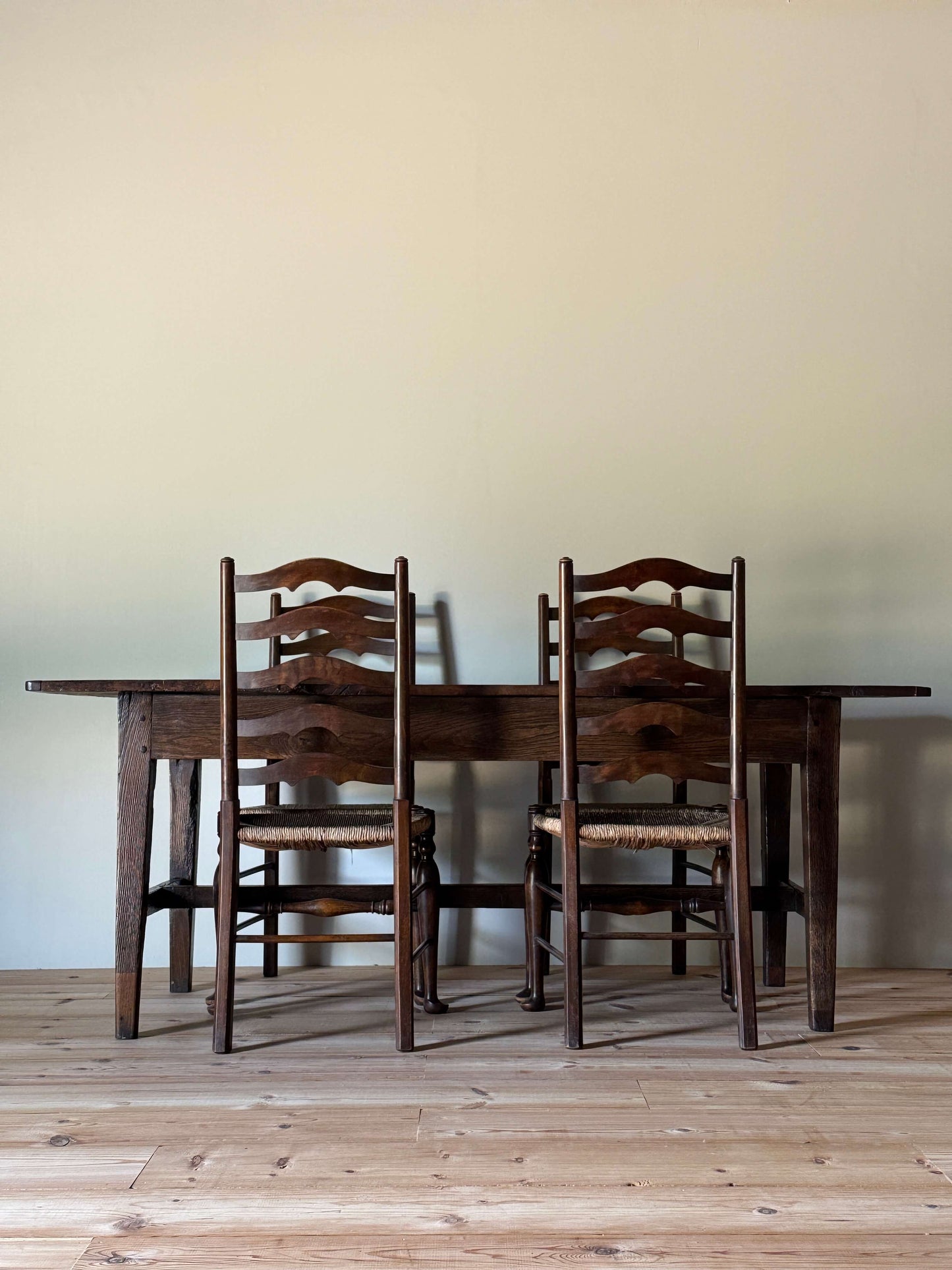 Antique 18th-century refectory table