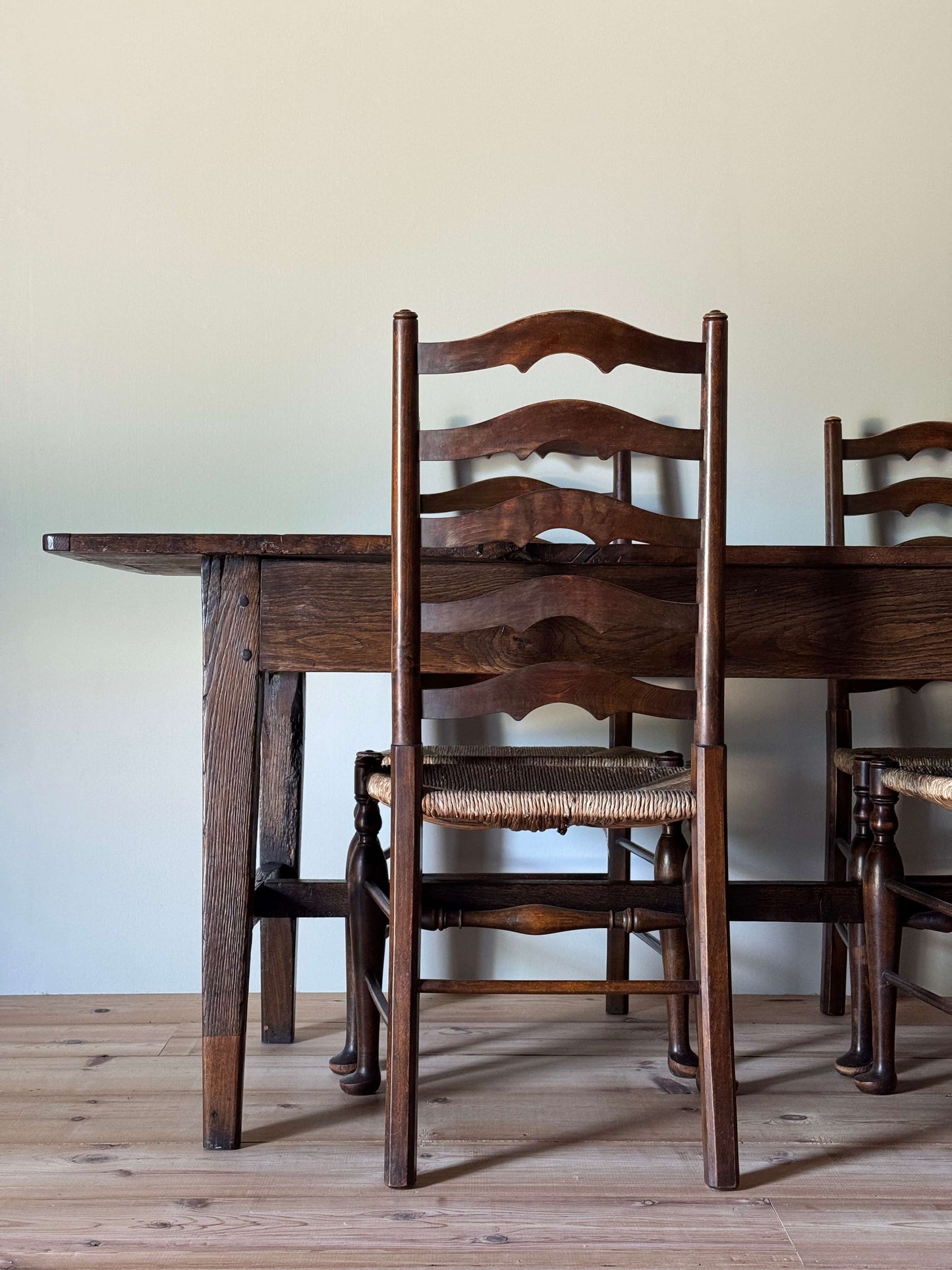 Antique 18th-century refectory table