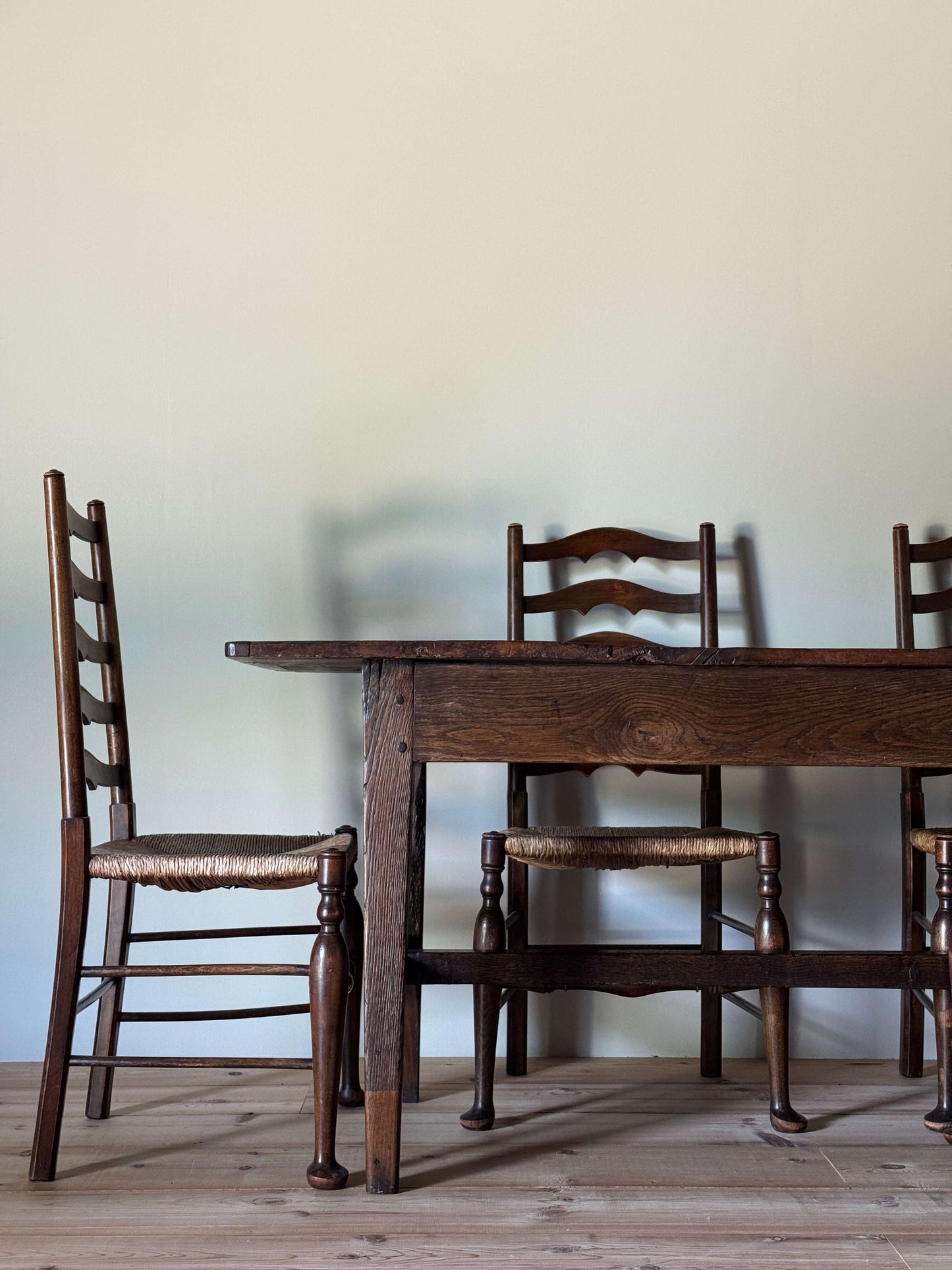 Antique 18th-century refectory table