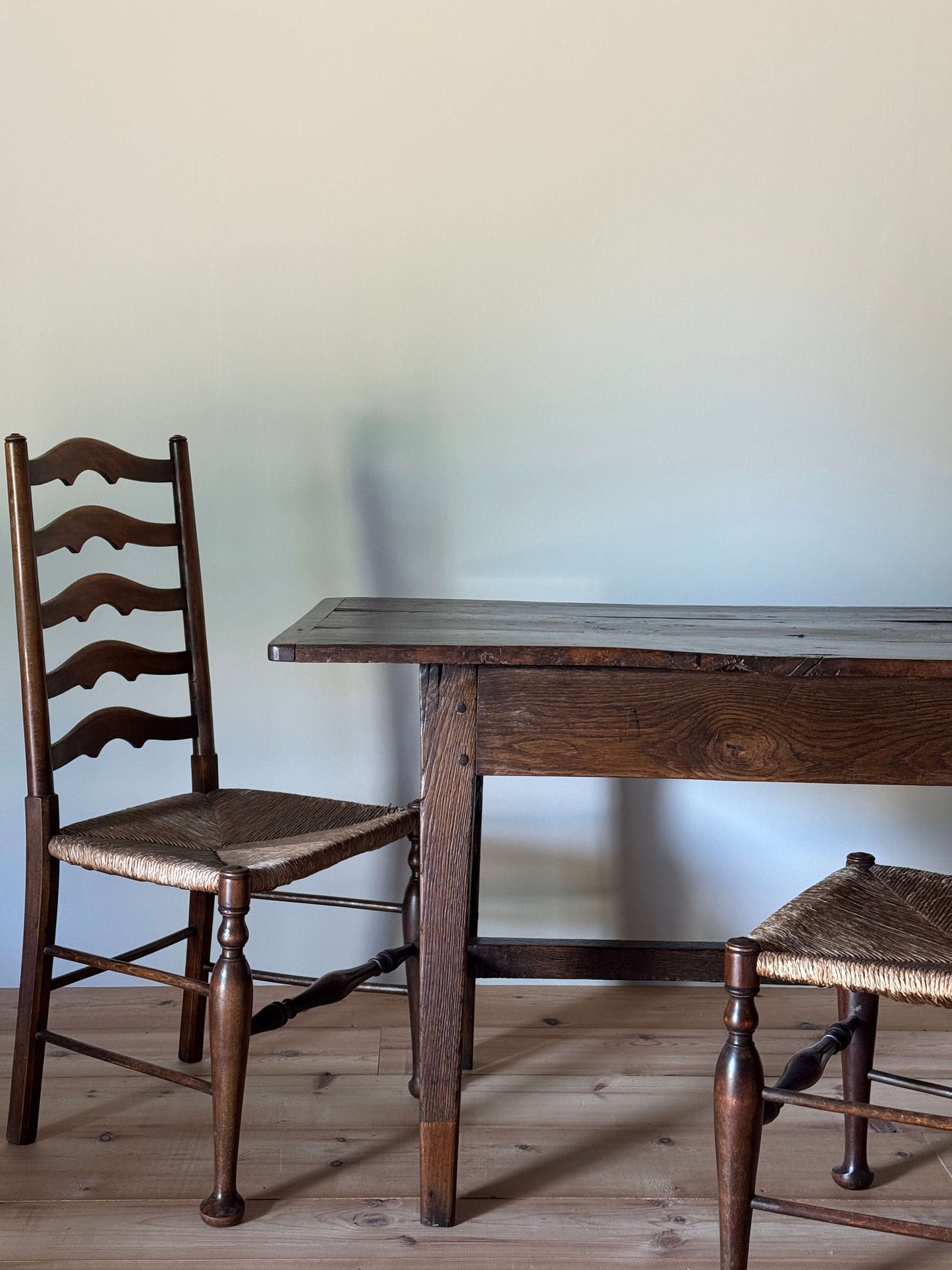 Antique 18th-century refectory table