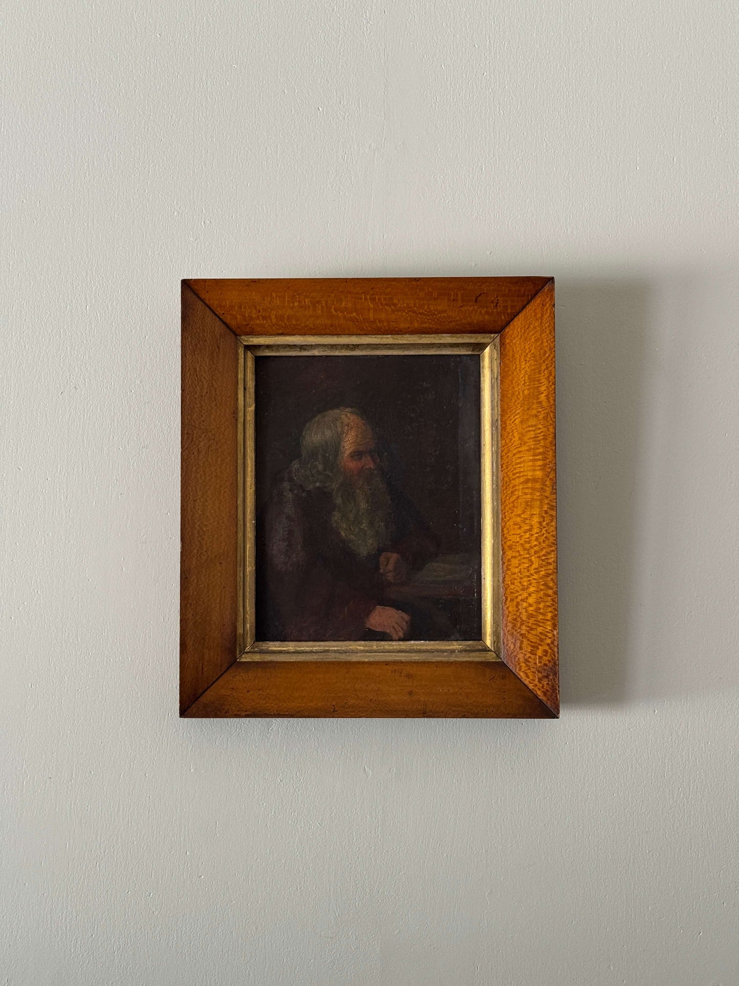 19th-century oil painting