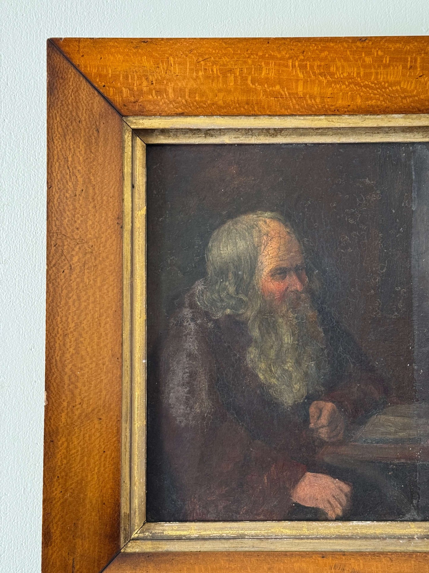 19th-century oil painting