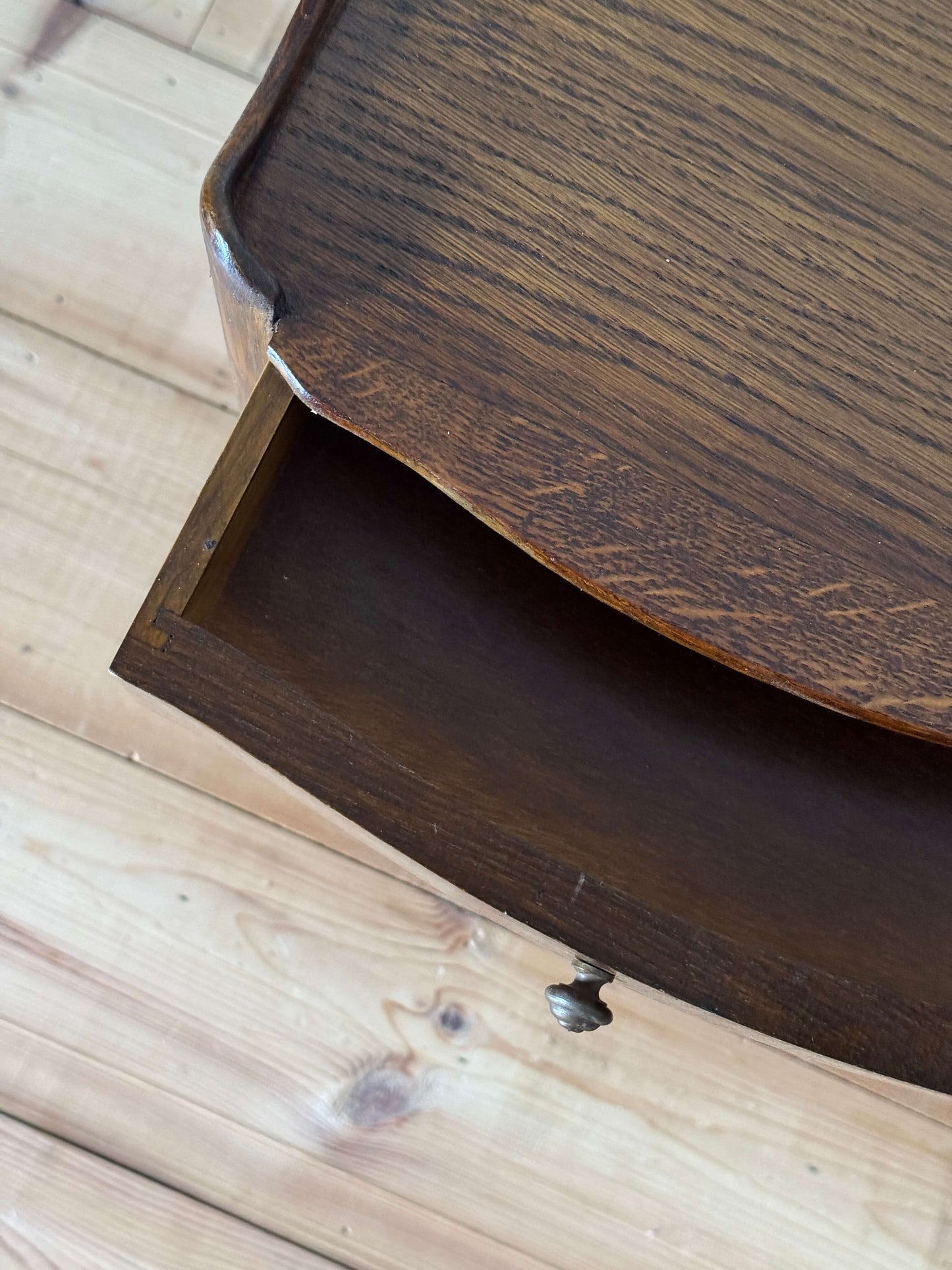 Single French bedside table with drawer