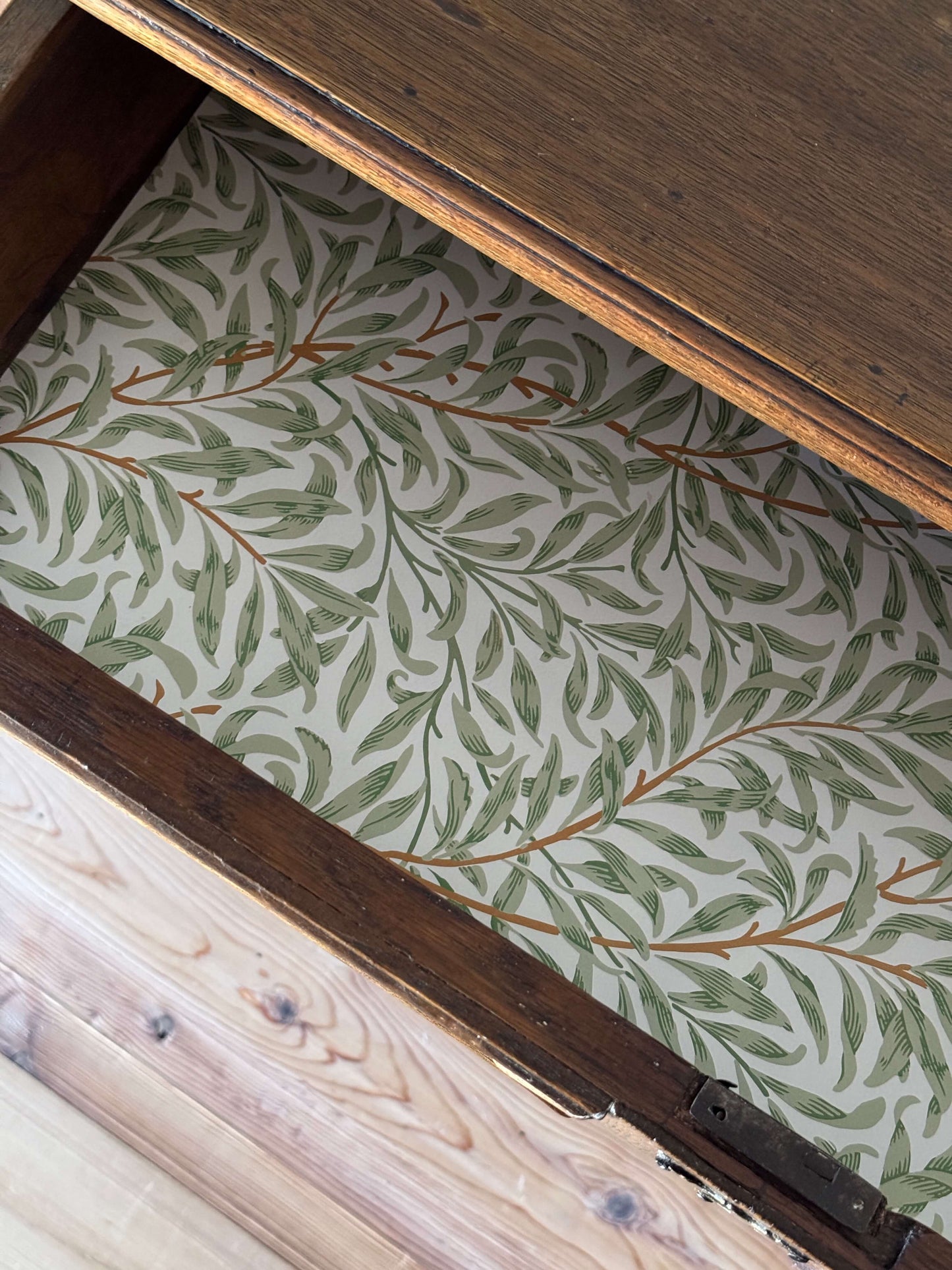 Charles II oak chest of drawers
