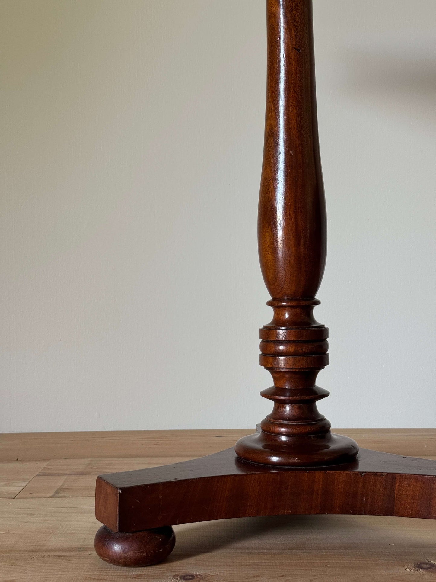 William IV mahogany side table