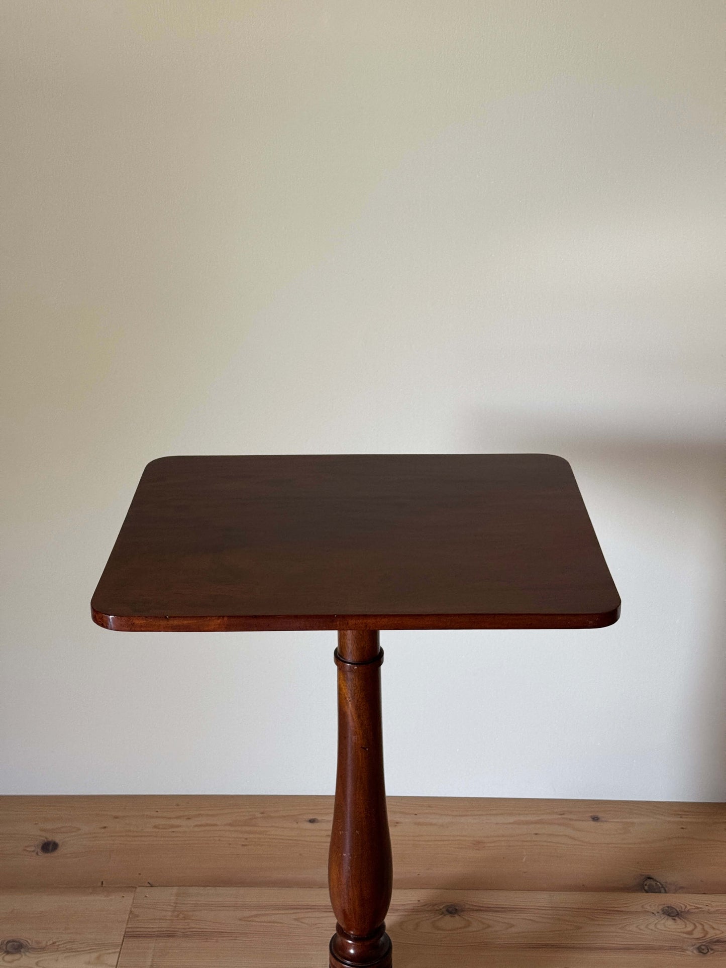 William IV mahogany side table