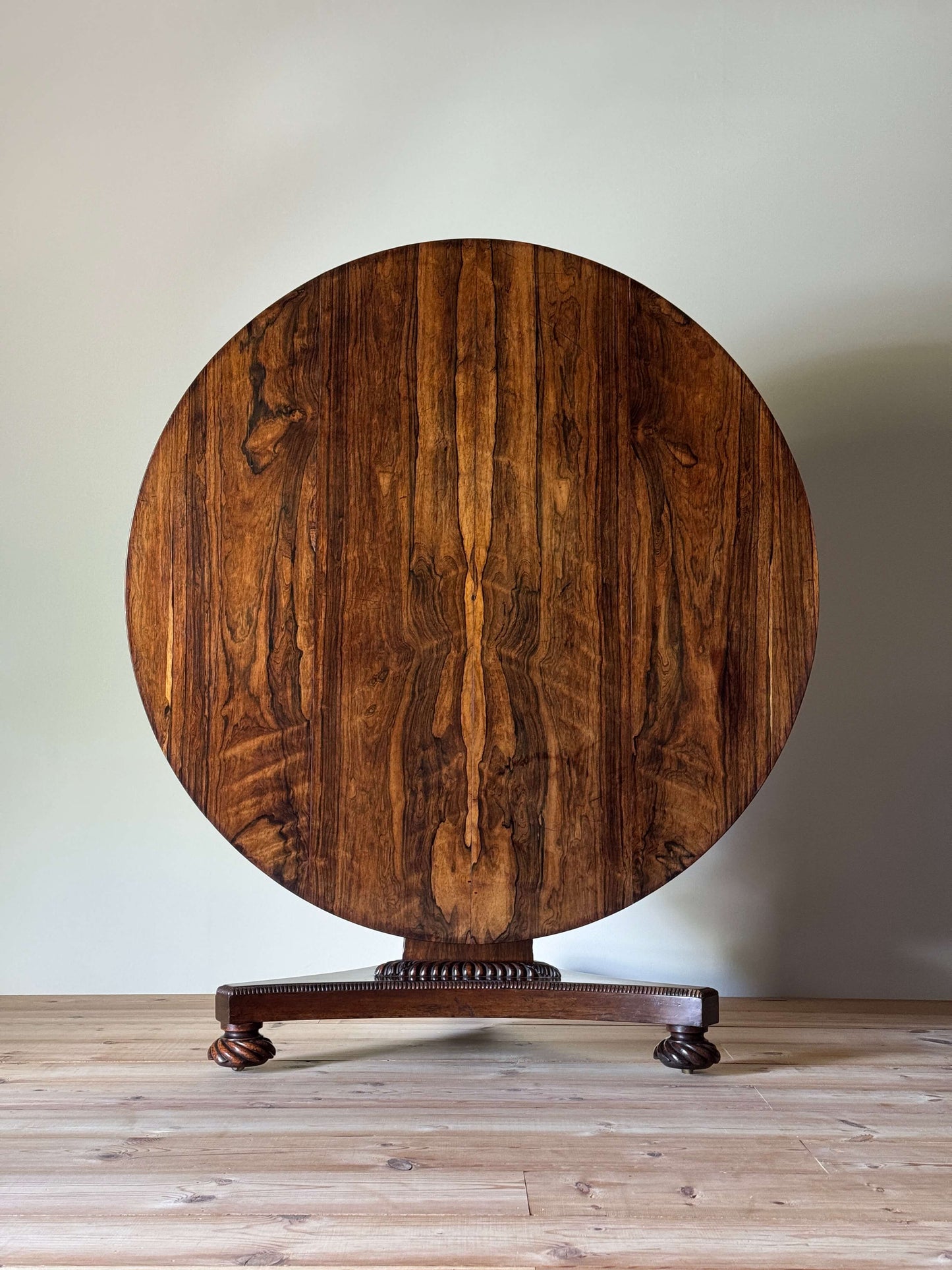 Regency rosewood centre table