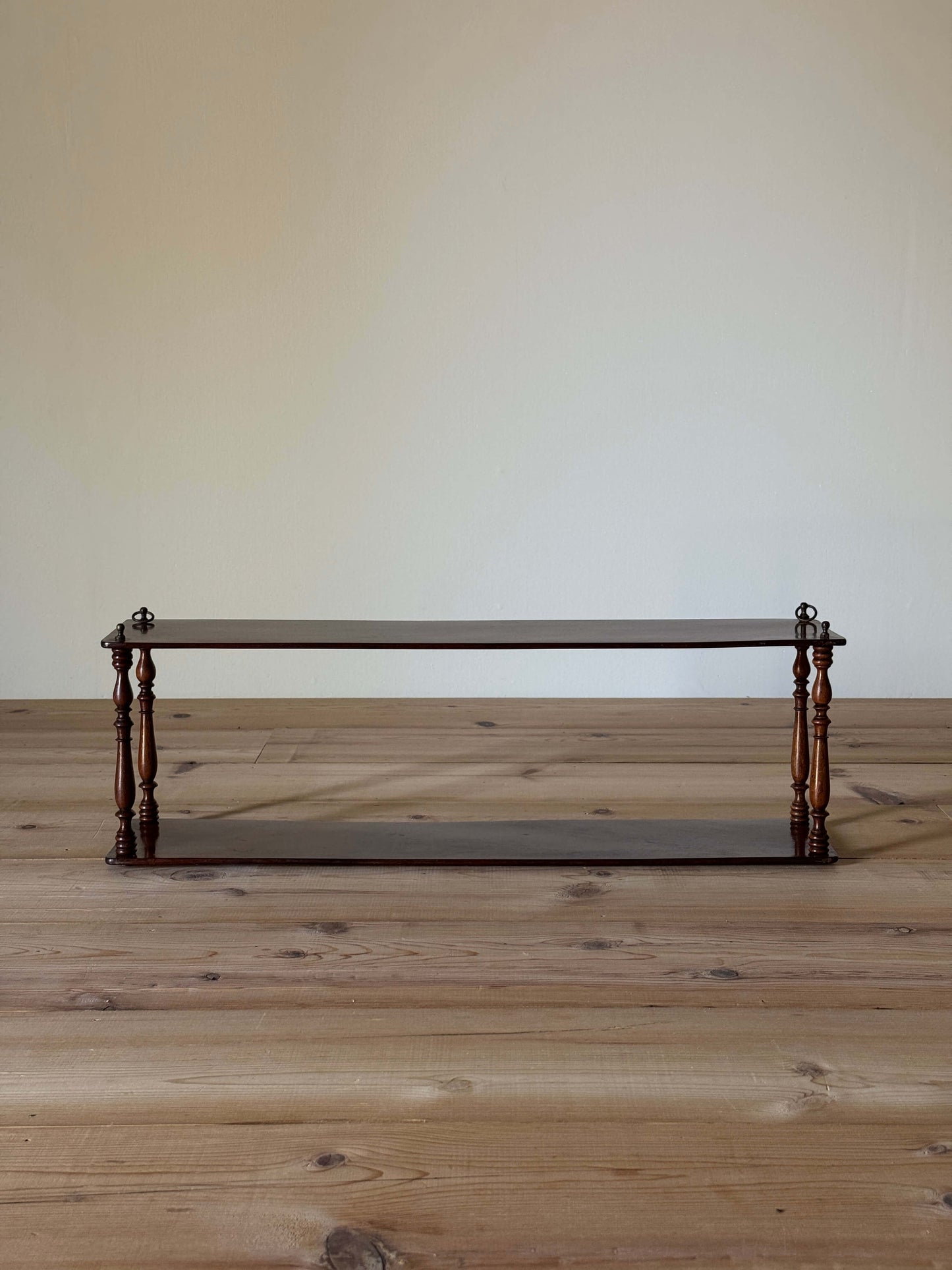 French antique mahogany wall-shelf