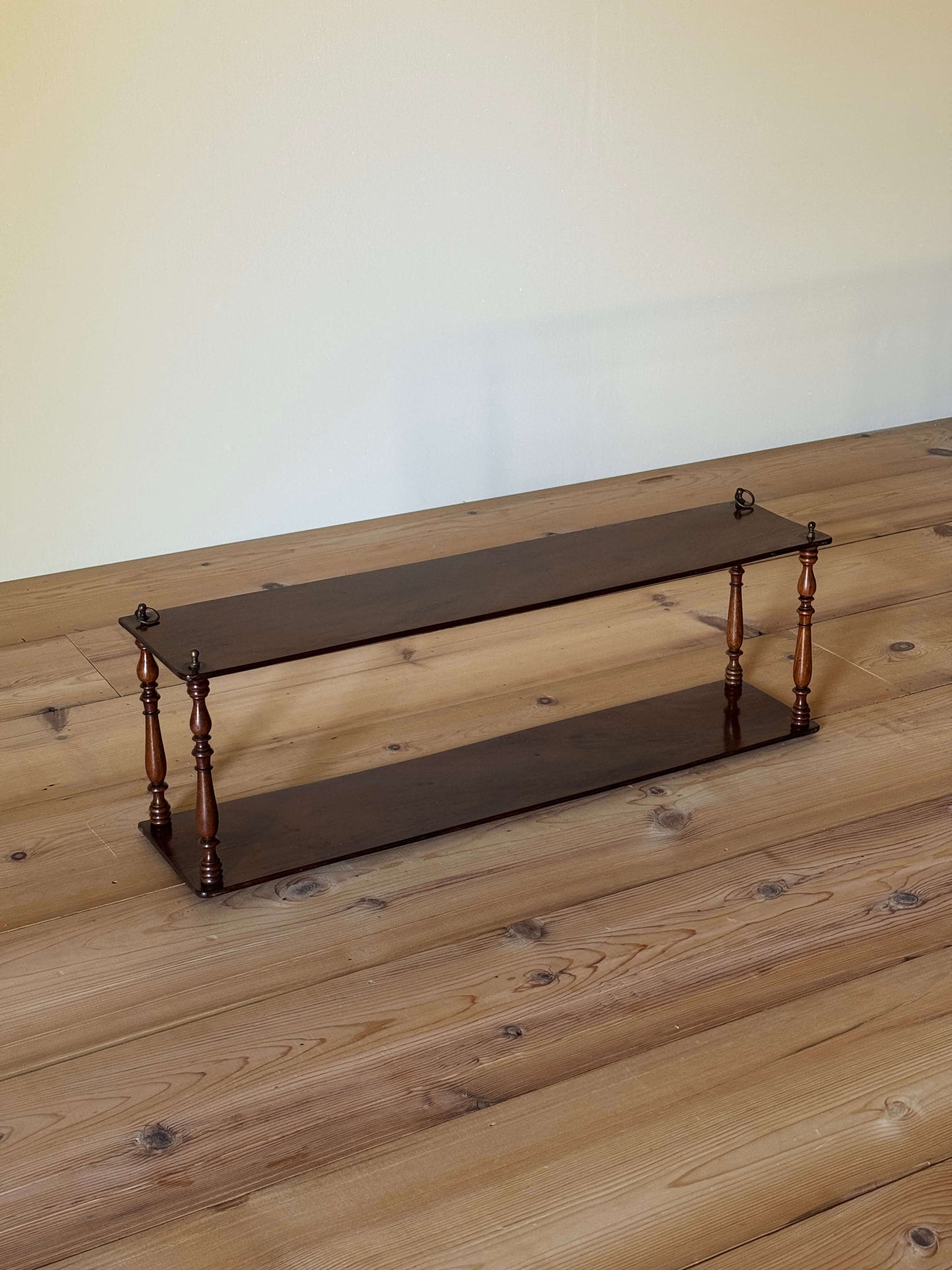 French antique mahogany wall-shelf