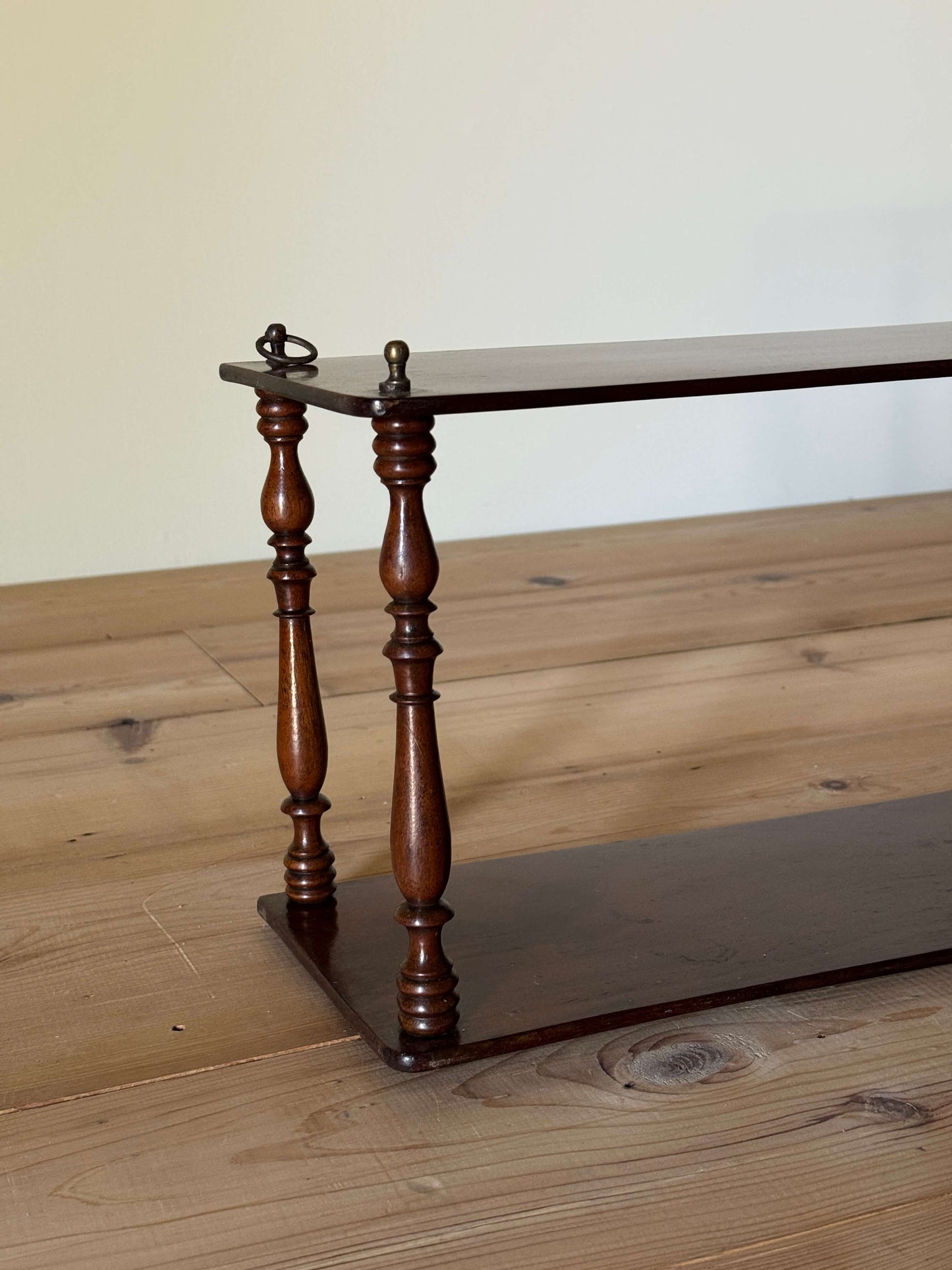 French antique mahogany wall-shelf