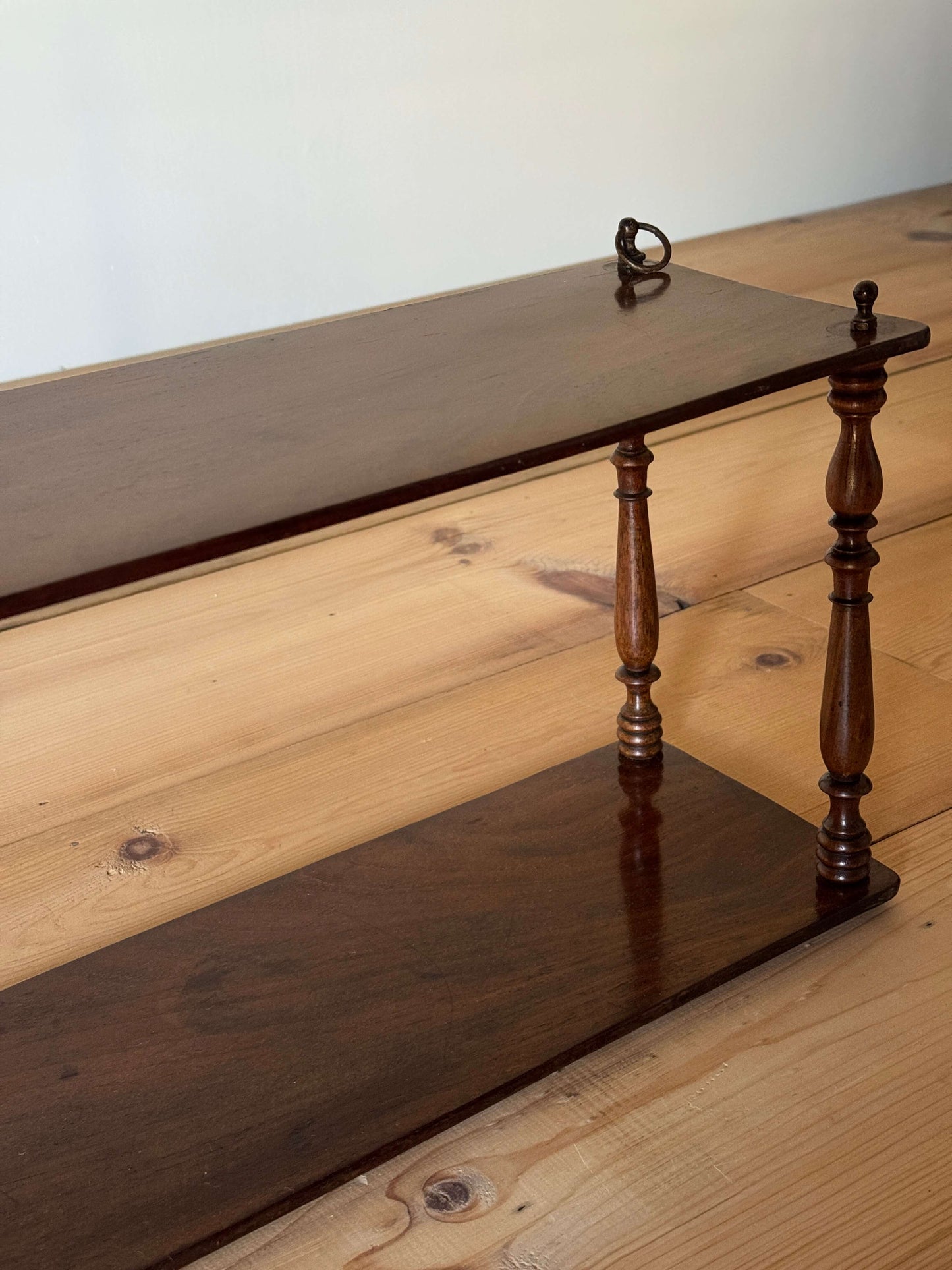 French antique mahogany wall-shelf