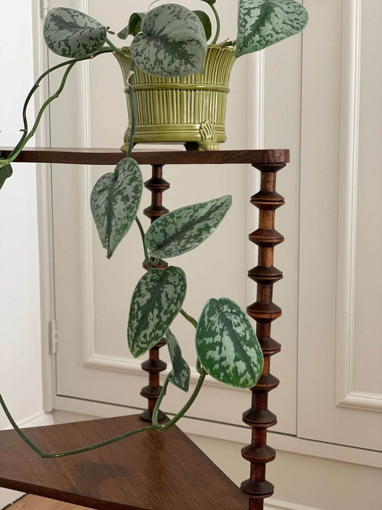 French antique folk corner unit