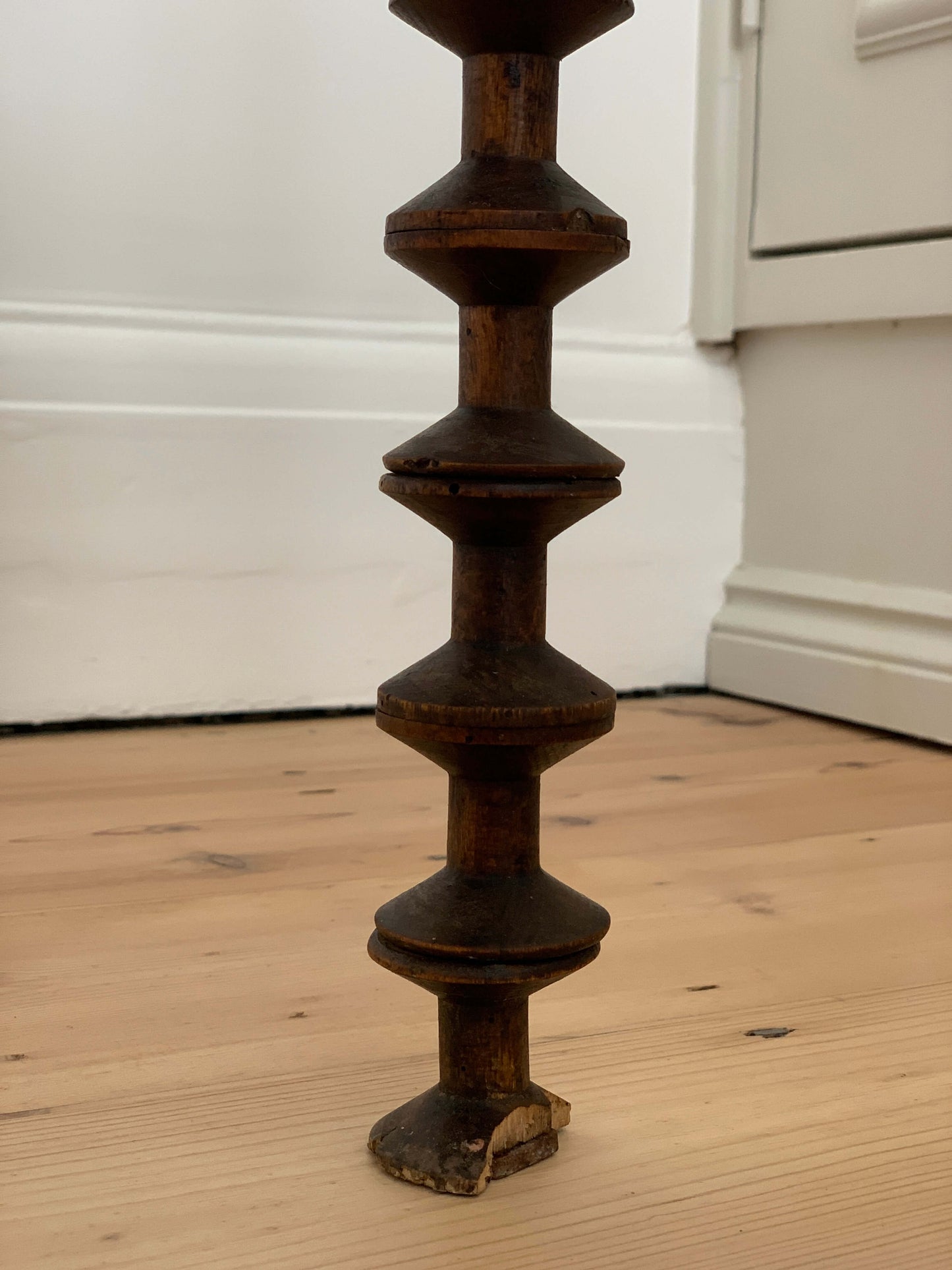 French antique folk corner unit