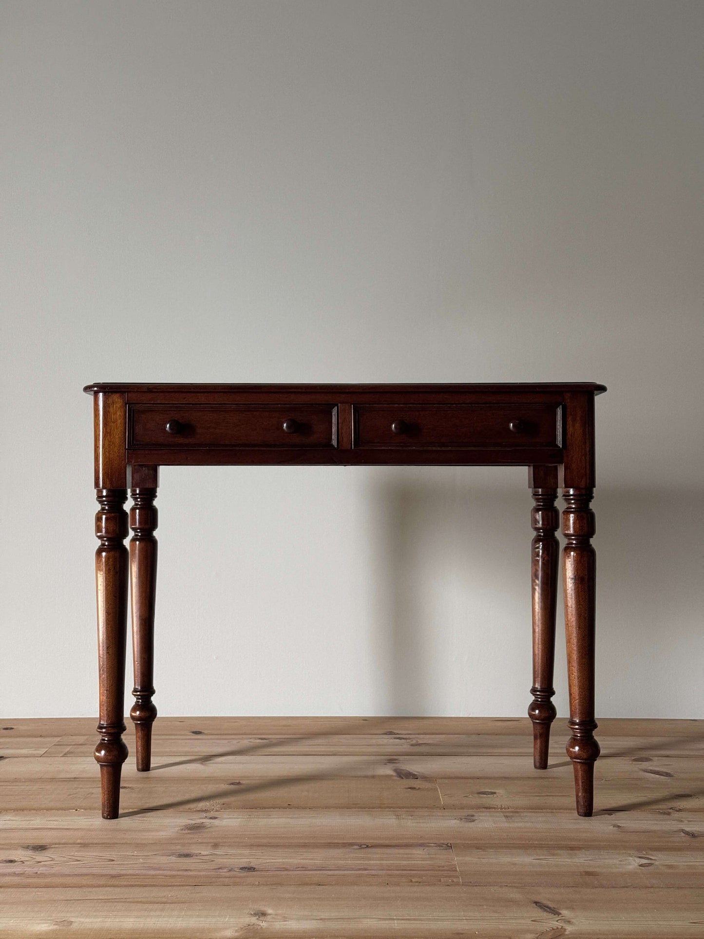 Edwardian mahogany console table