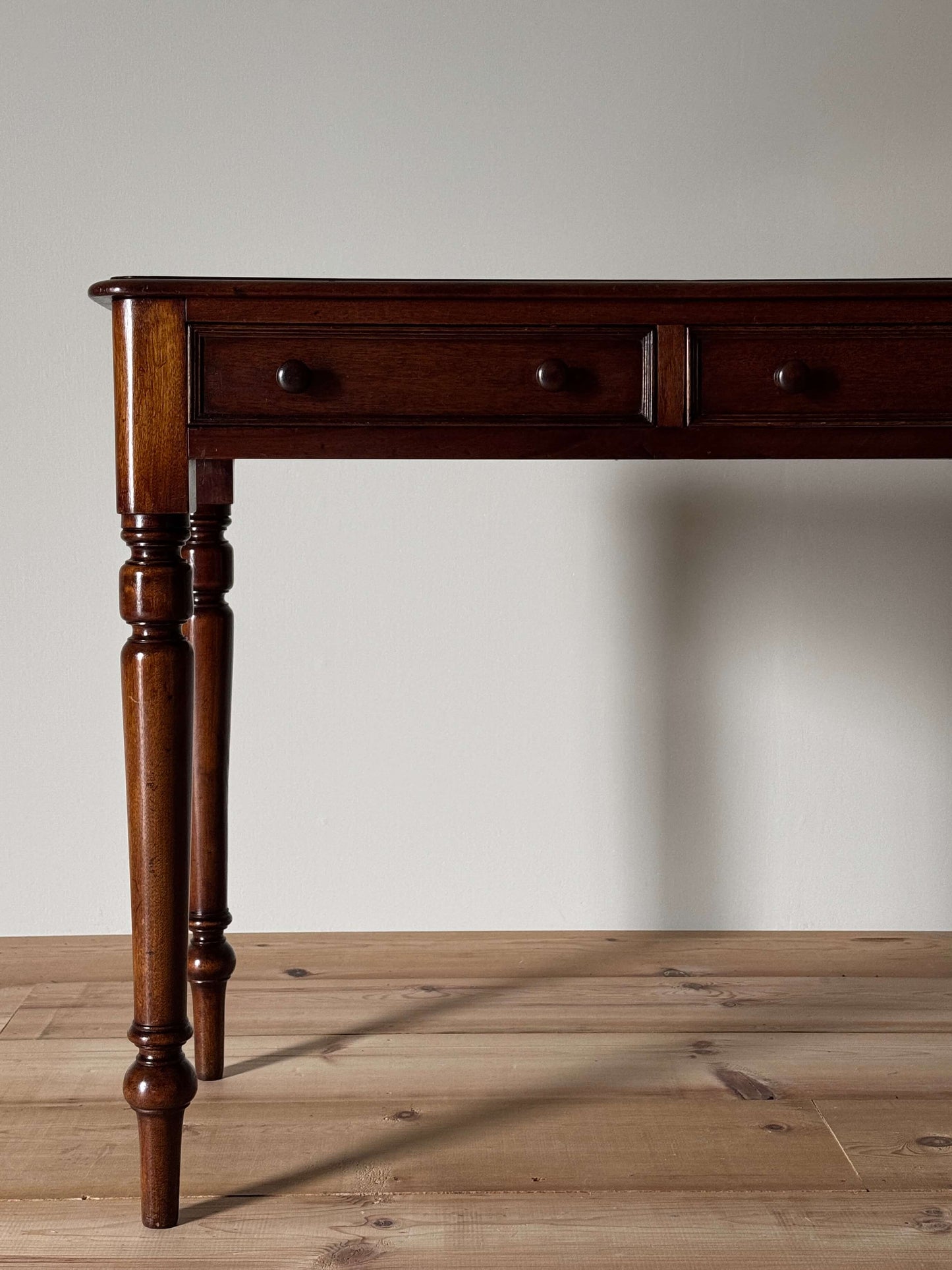Edwardian mahogany console table