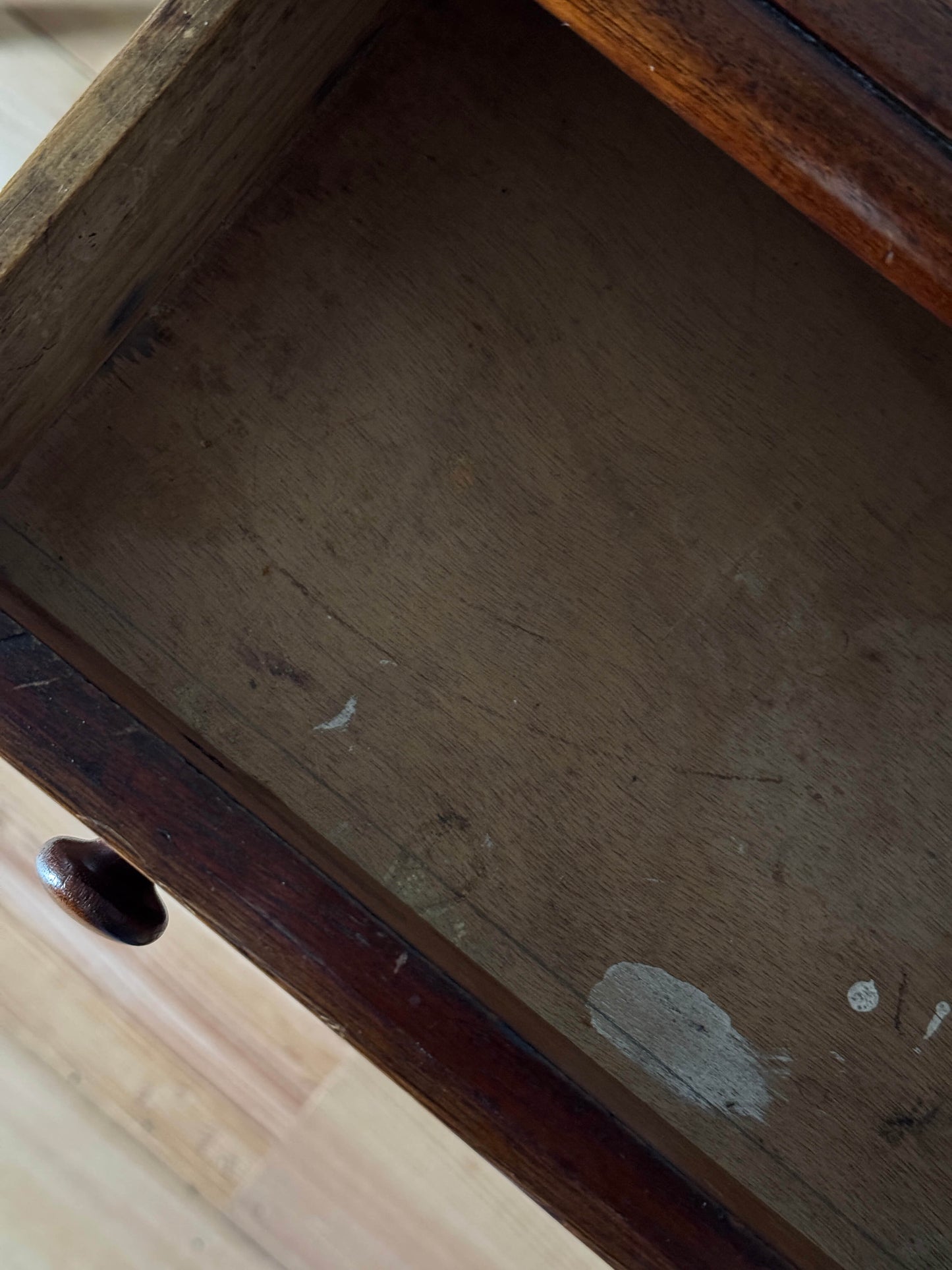 Edwardian mahogany console table