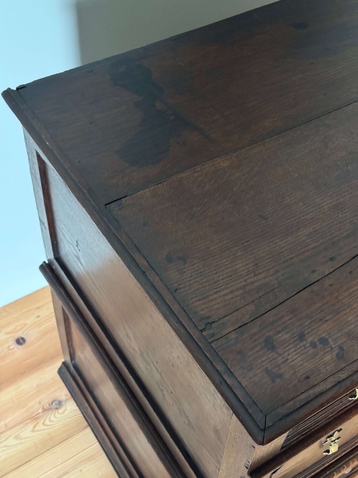 17th century antique oak chest of drawers