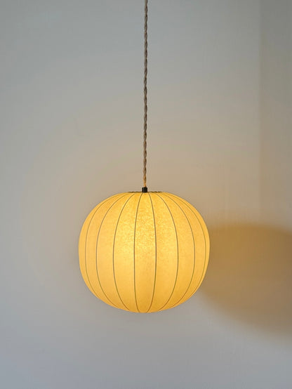 Mid-century Italian cocoon pendant shade