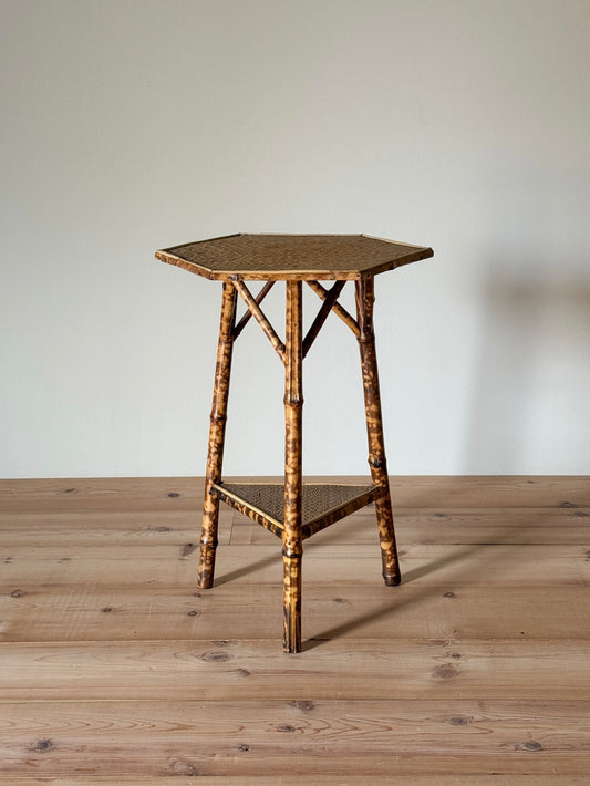 Victorian bamboo side table