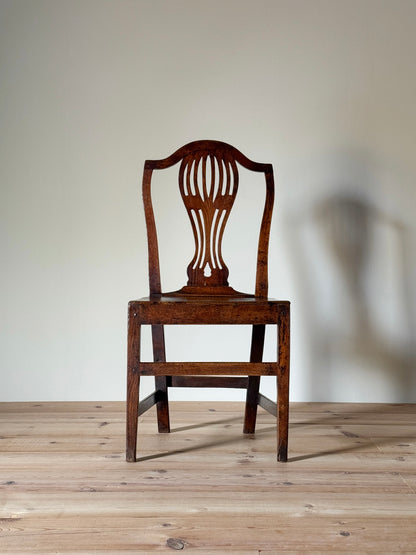 Georgian country oak chair