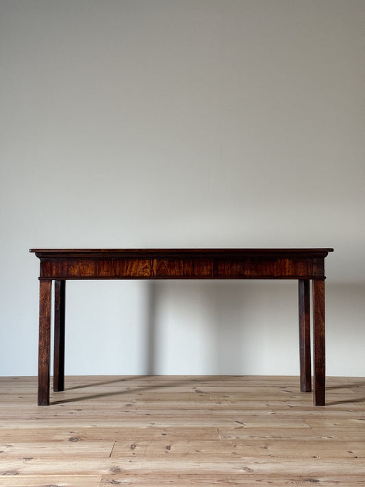 Georgian mahogany console table