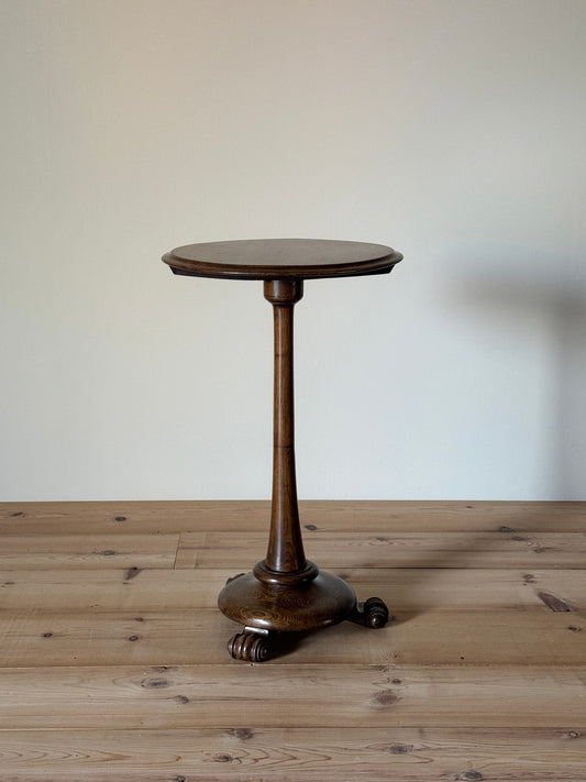 Late Victorian chestnut side table
