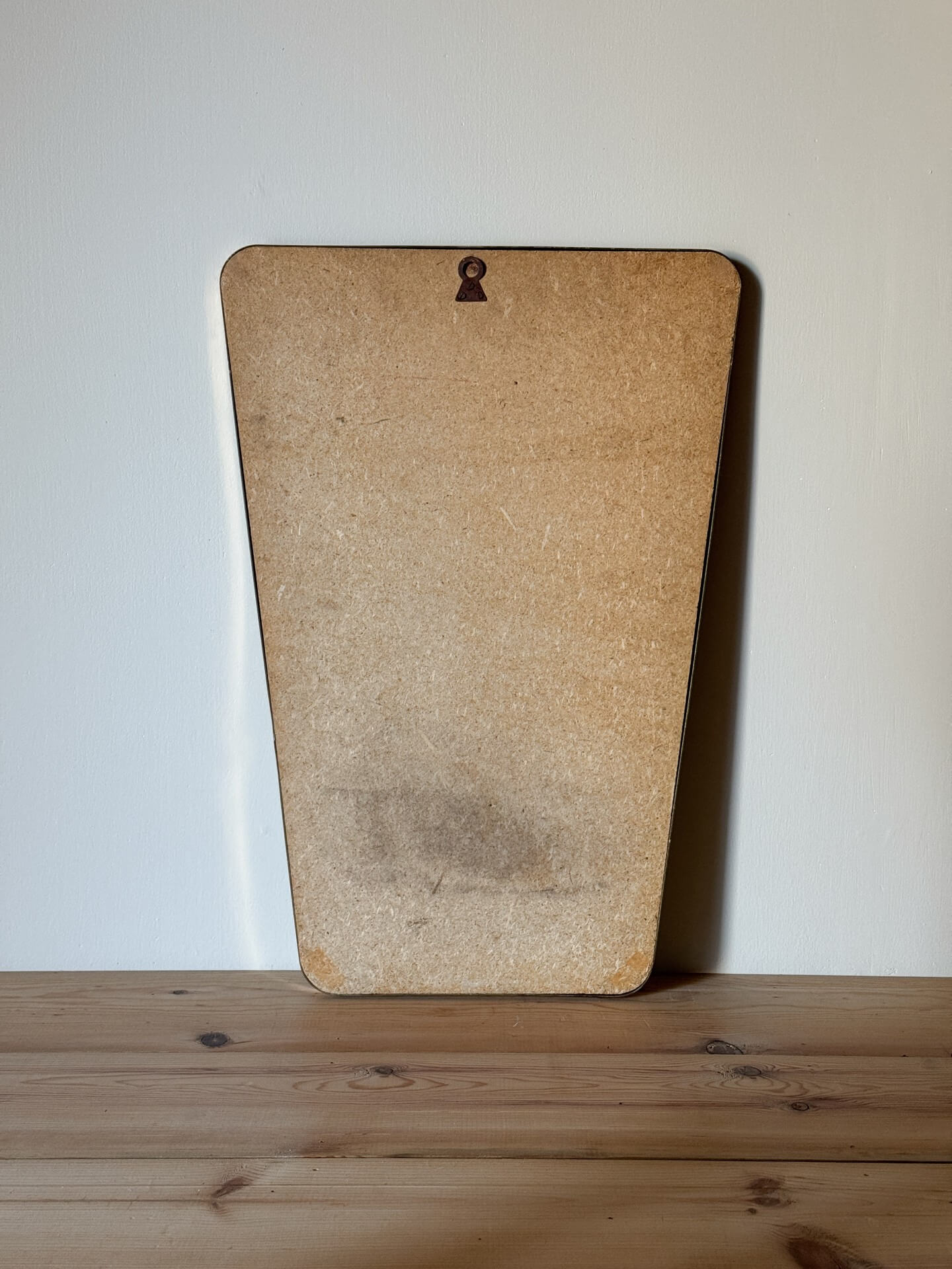 Mid-century Italian brass mirror