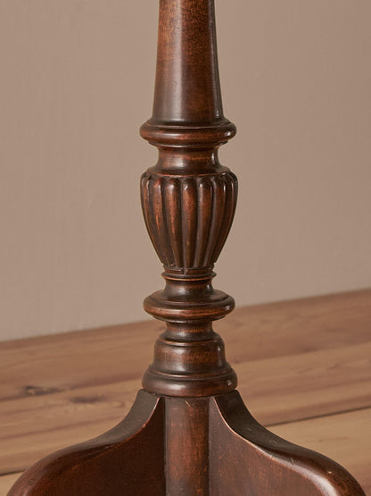 Vintage mahogany circular wine table