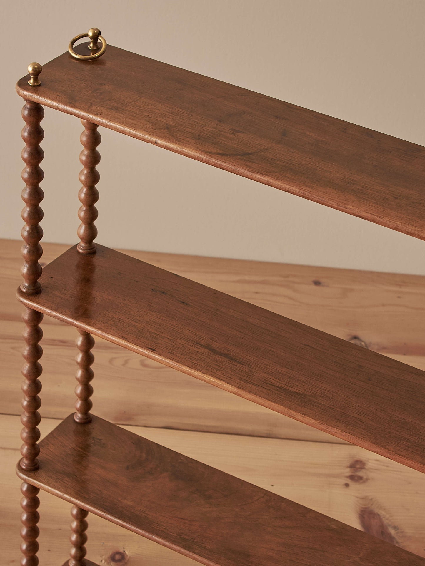 French antique cherry wood wall-shelf