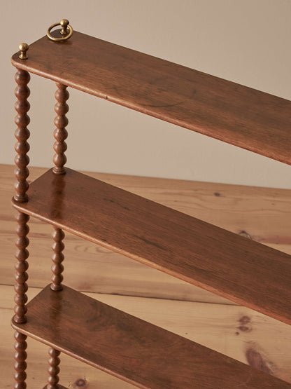 French antique cherry wood wall-shelf