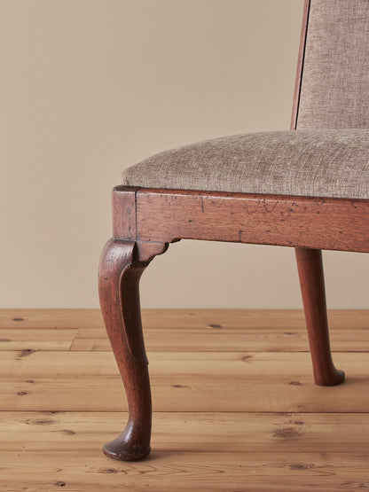 Georgian mahogany occasional chair