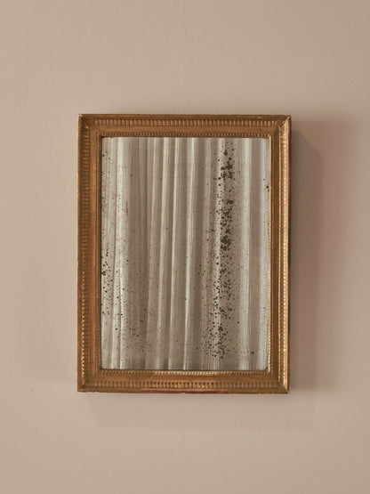 French antique gilt mirror